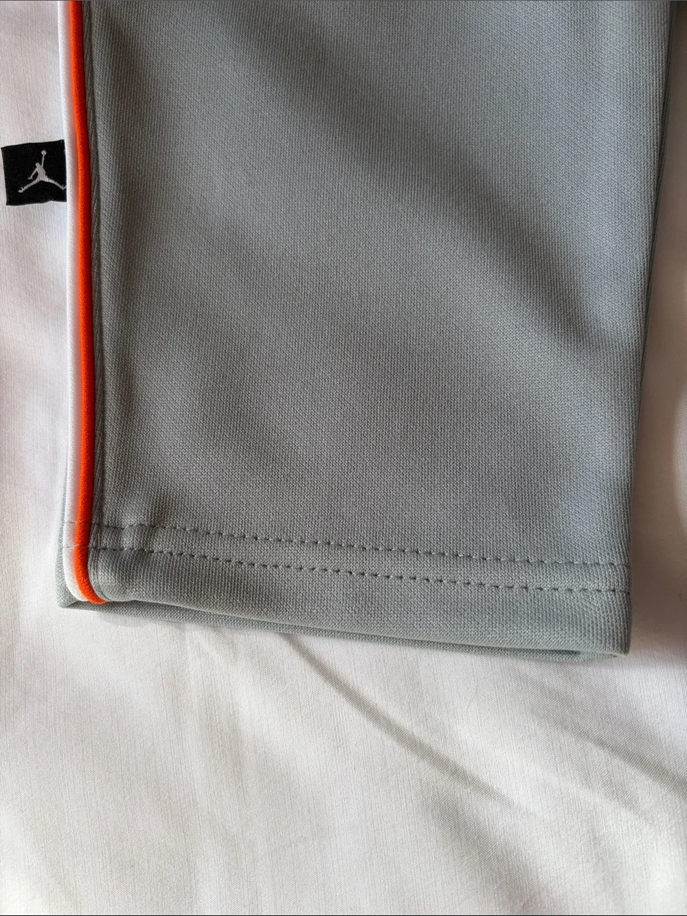 Jordan Kids Orange and Gray Swim Zip Jacket with Pants